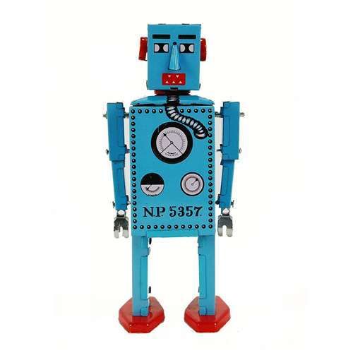 blikken speelgoed robot